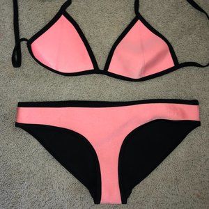 Pink Triangl Bikini Bottom